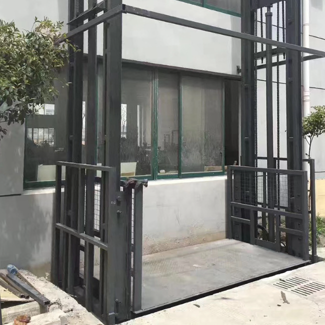 金湖5吨室外升降货梯